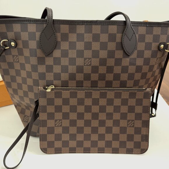 Louis Vuitton Neverfull MM Damier Ebene - Picture 1 of 9